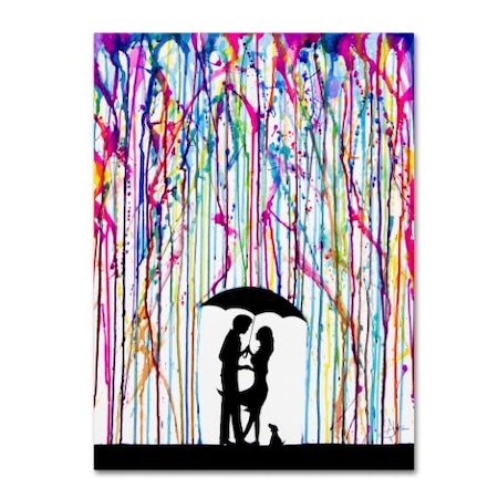 Trademark Fine Art Marc Allante 'Two Step' Canvas Art, 18x24 ALI2332-C1824GG